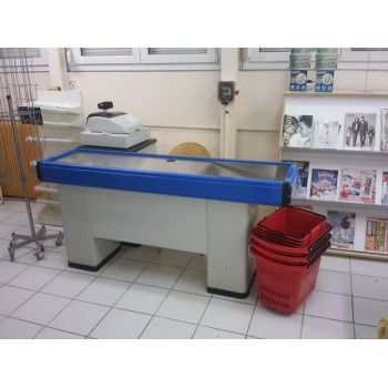 Meuble de caisse lycée professionnel E.R.E.A. Bourneville