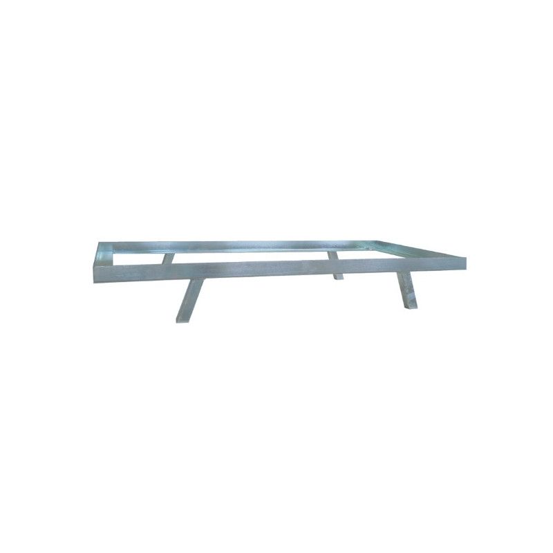 Base 4 pieds pour panier filaire 130 L - Equipement de magasin