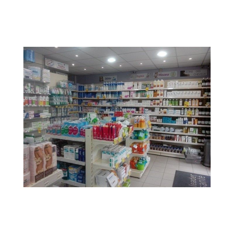 Agencement gondole pharmacie