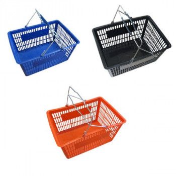 Panier libre-service différentes couleurs