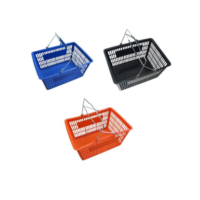Panier libre-service différentes couleurs