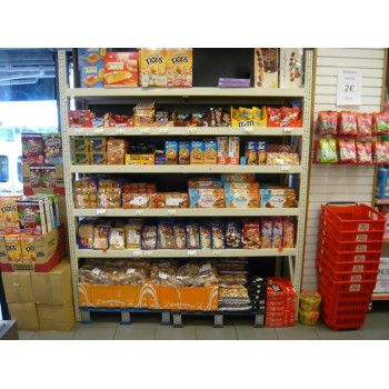 Magasin Discounter alimentaire rack mi lourd