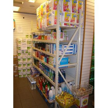 Magasin Discounter alimentaire rack mi lourd