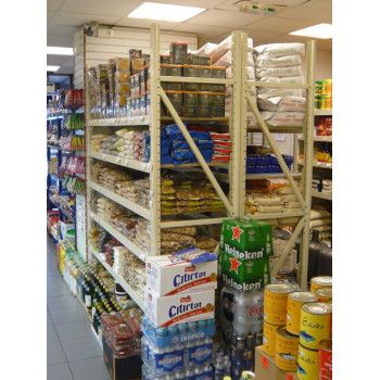 Magasin Discounter alimentaire rack mi lourd