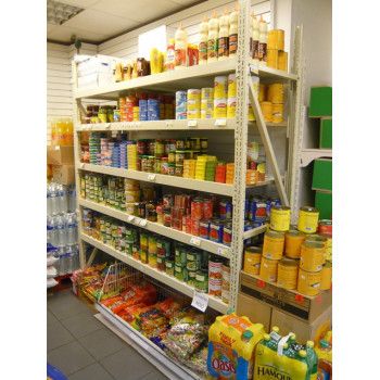 Magasin Discounter alimentaire rack mi lourd