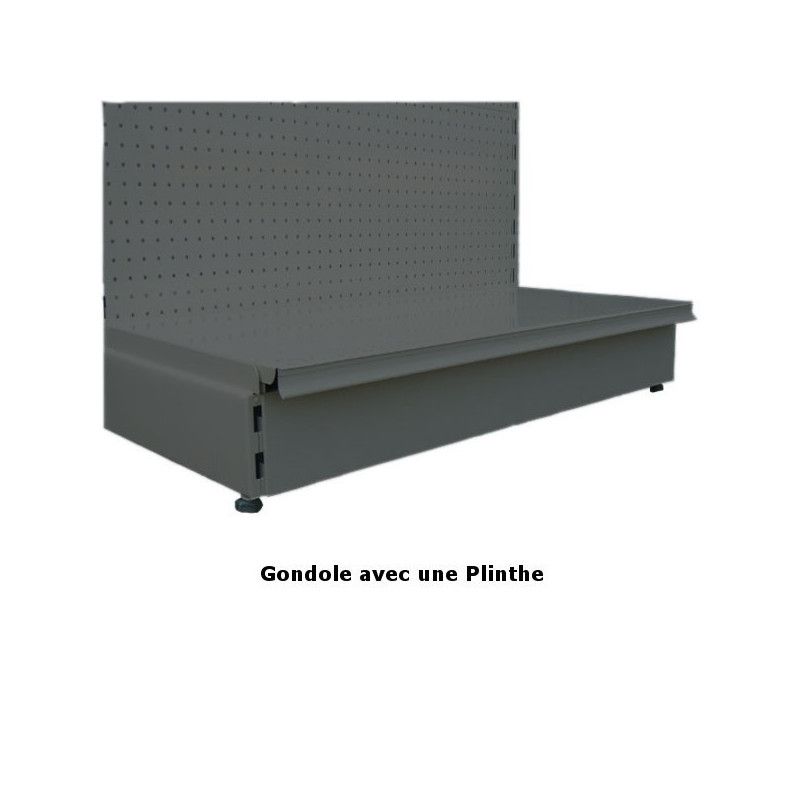 Plinthe pour gondole Longueur700mm, Vente Accessoires de gondoles - Equipement et Rayonnage pour Magasin