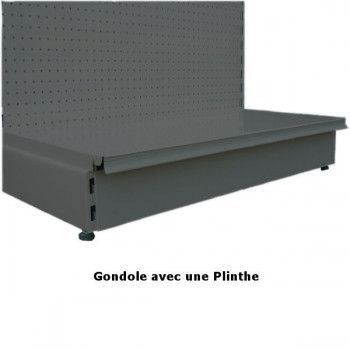Plinthe pour gondole Longueur700mm, Vente Accessoires de gondoles - Equipement et Rayonnage pour Magasin