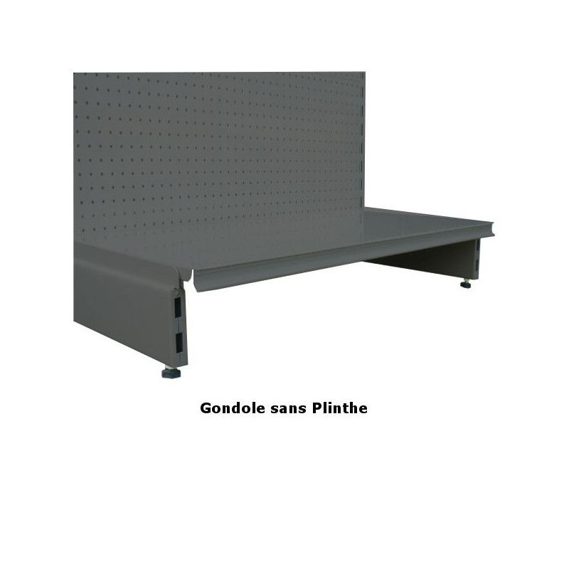 Plinthe pour gondole Longueur700mm, Vente Accessoires de gondoles - Equipement et Rayonnage pour Magasin
