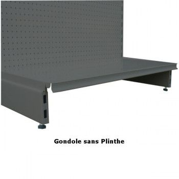 Plinthe pour gondole Longueur700mm, Vente Accessoires de gondoles - Equipement et Rayonnage pour Magasin