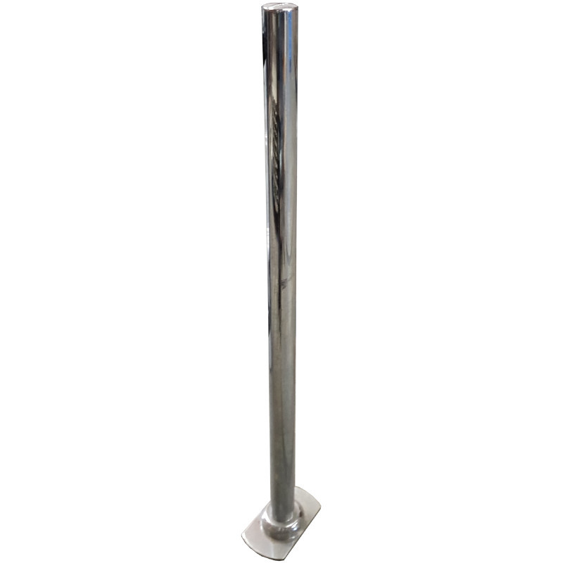 Poteau inox pour barre de guidage