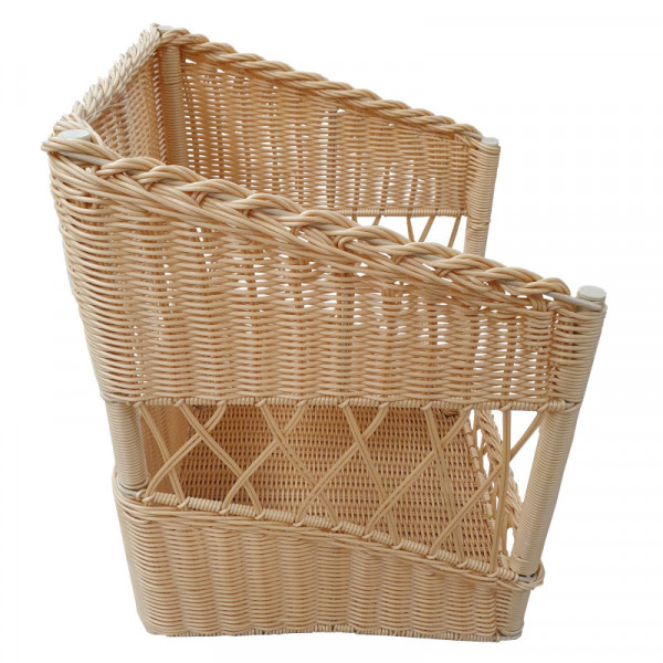 CORBEILLE DE FRUITS Tressée Panier Stockage D'oeufs Achats Cadeau EUR