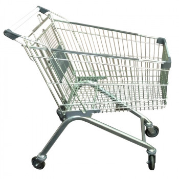 Chariot de supermarché 125L ou de libre service, Achat Vente