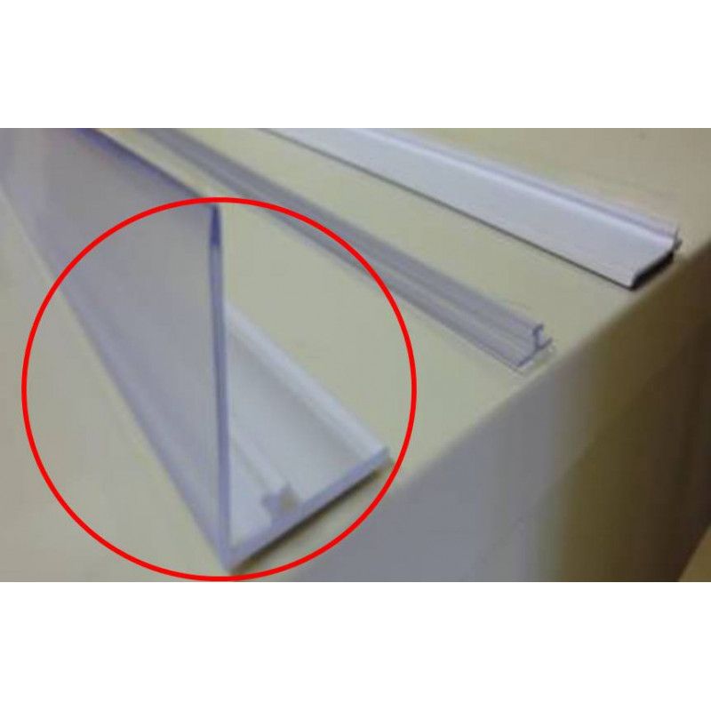 Rail magnétique de 30 mm pour la fixation des séparateurs plexiglas - RDM