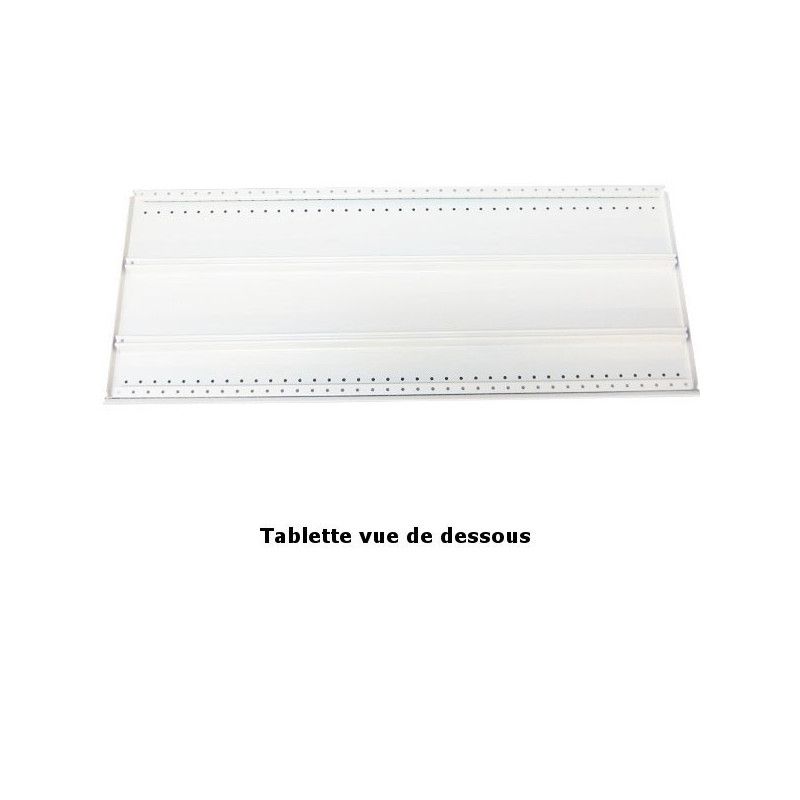 Tablette de gondole profondeur 300 mm - Longueur 700 mm - Achat/Vente Kit Tablettes - Boutique