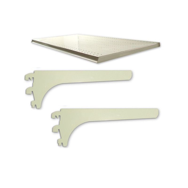 Tablette de gondole profondeur 300 mm - Longueur 700 mm - Achat/Vente Kit Tablettes - Boutique