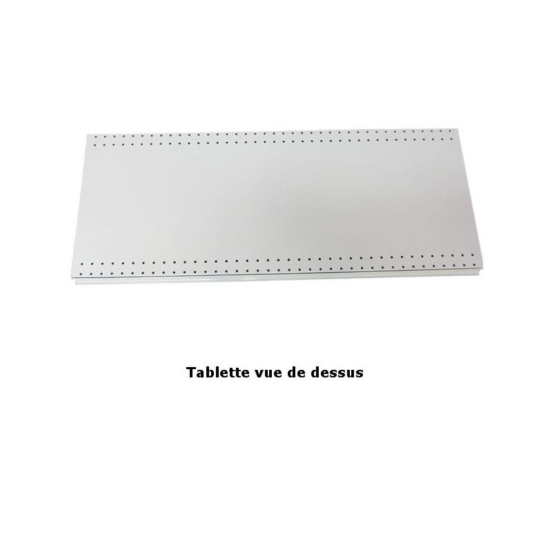 Tablette de gondole profondeur 300 mm - Longueur 700 mm - Achat/Vente Kit Tablettes - Boutique