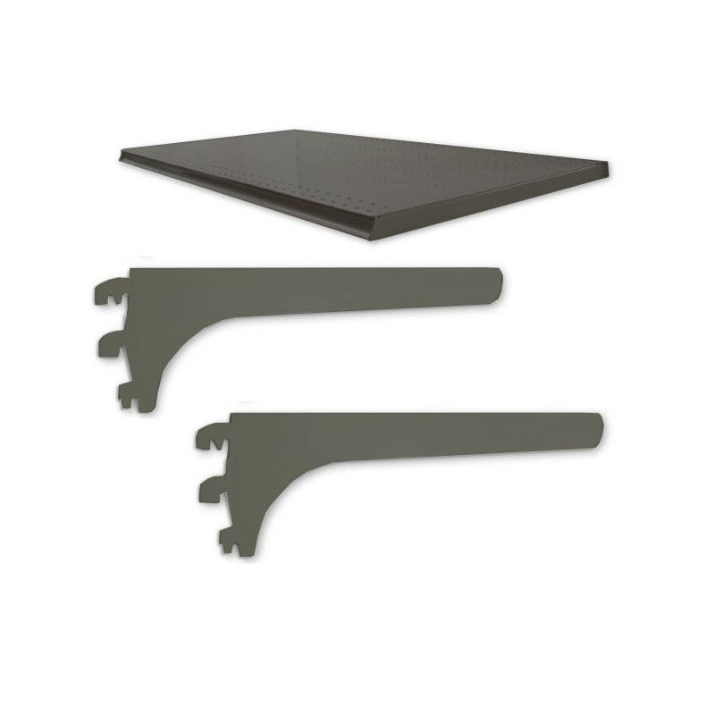 Tablette de gondole profondeur 300 mm - Longueur 700 mm - Achat/Vente Kit Tablettes - Boutique