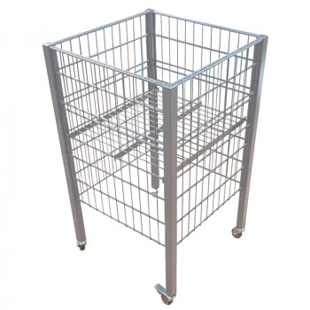 BAC FOUILLE CARRE ALUMINIUM 500x500x800
