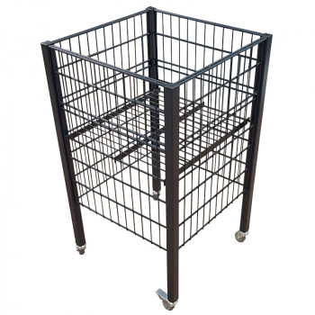 BAC FOUILLE CARRE 500 x 500 x 800 Anthracite