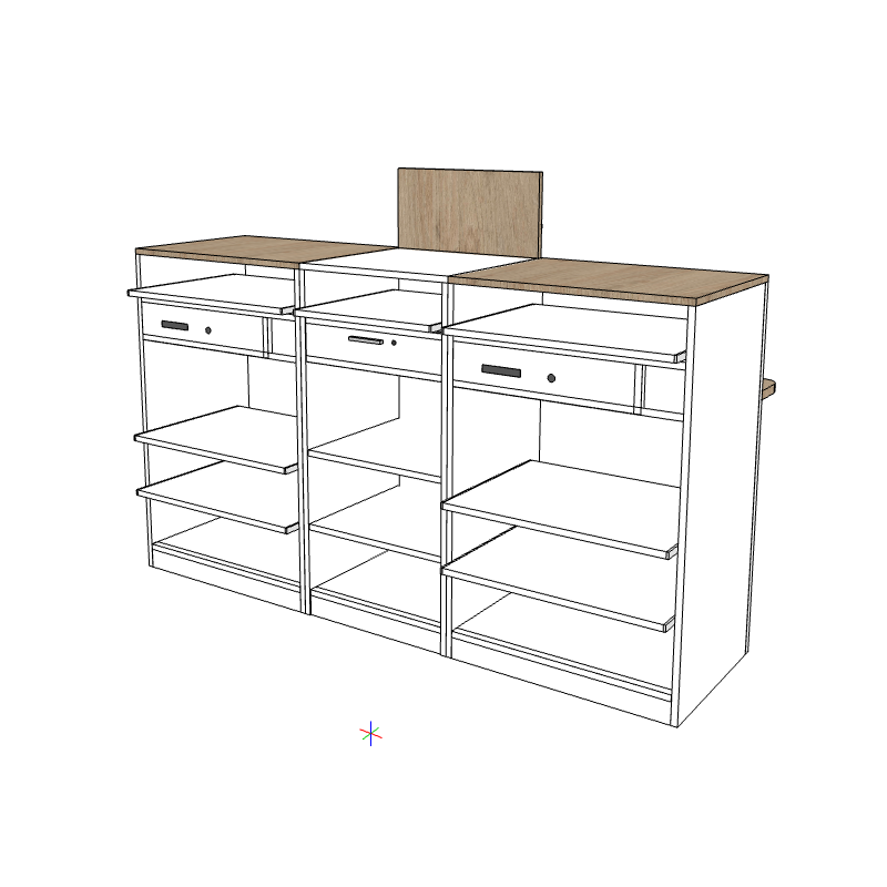 Double poste d'accueil de votre pharmacie et offcine ergonomique et compacte Double poste d'accueil de votre pharmacie et offcine ergonomique et compacte