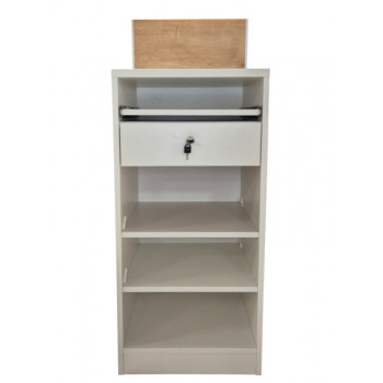 Meuble ou comptoir avec support fond rainuré vu coté entreprise Meuble ou comptoir avec support fond rainuré vu coté entreprise