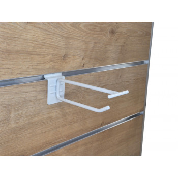 Broche simple fil pour panneau rainuré