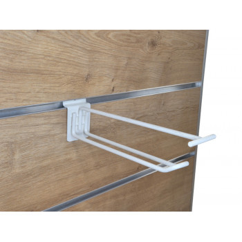 Broche double fil de 200 mm pour panneau rainuré