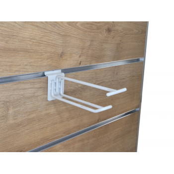Broche double fil de 150 mm pour panneau rainuré