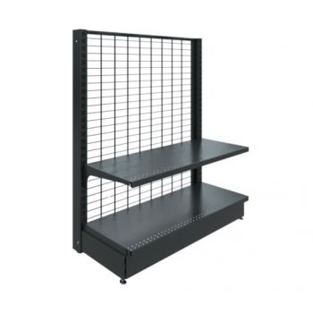 Gondole Murale fond grille