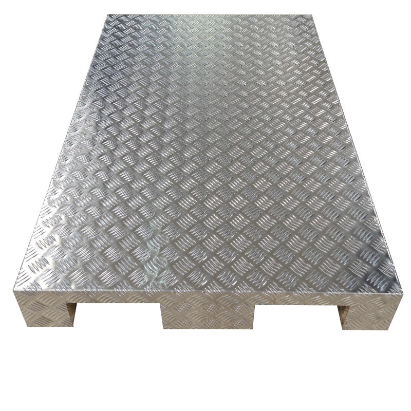 Habillage metallique de palette bois europe Habillage metallique de palette bois europe