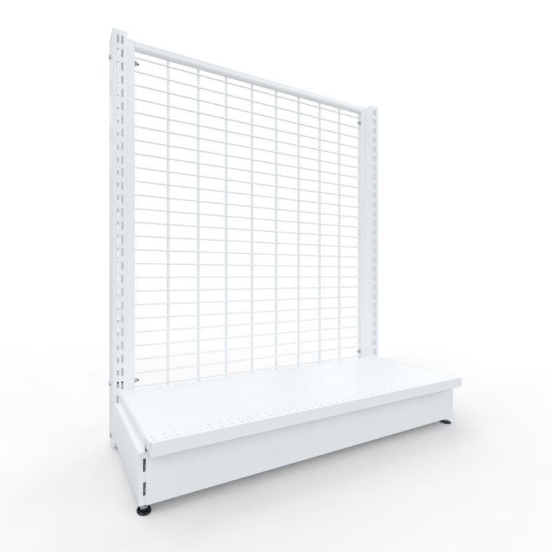 GGS112BC Fonds grille de gondole murale