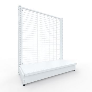 GGS112BC Fonds grille de gondole murale