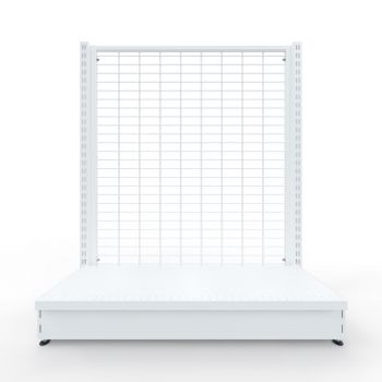 GGS112BF Fonds grille de gondole murale