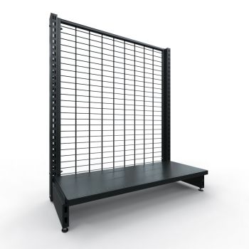 GGS112AC Fonds grille de gondole murale