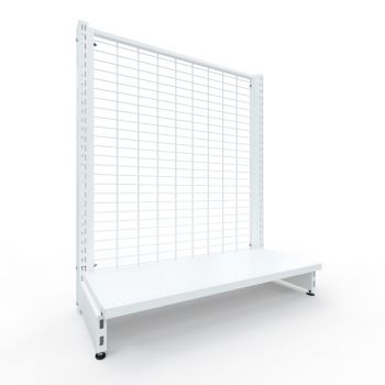GGS112BC Fonds grille de gondole murale