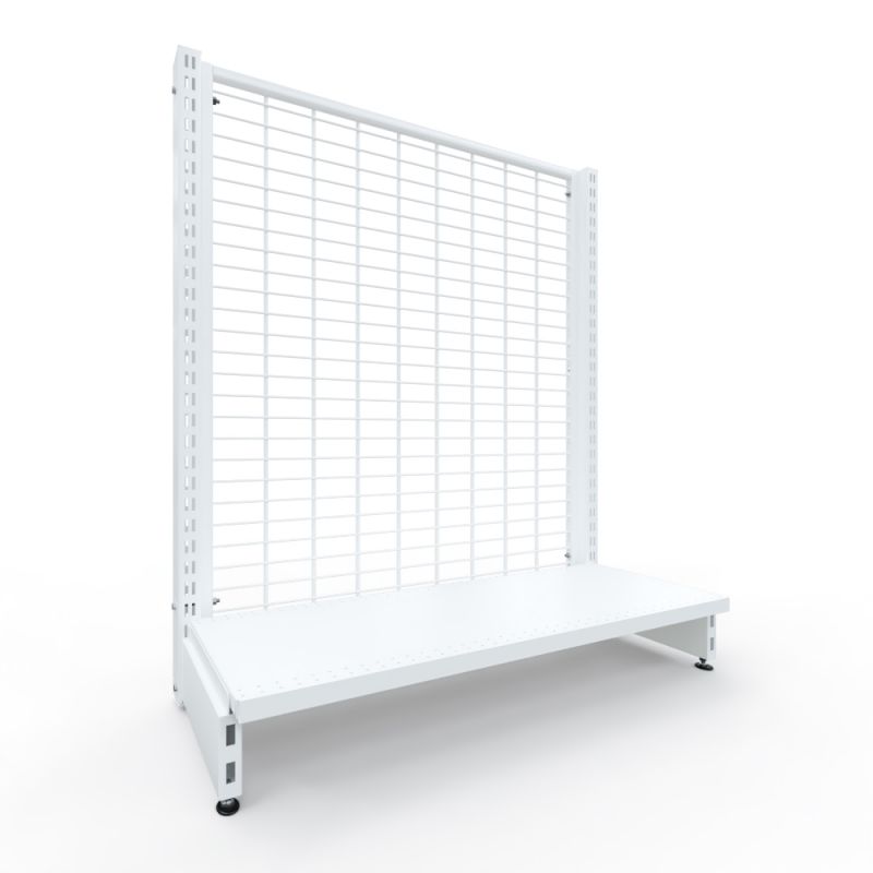 GGS112BC Fonds grille de gondole murale