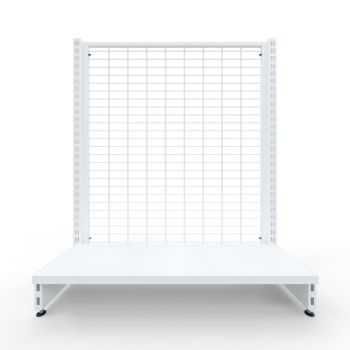 GGS112BF Fonds grille de gondole murale