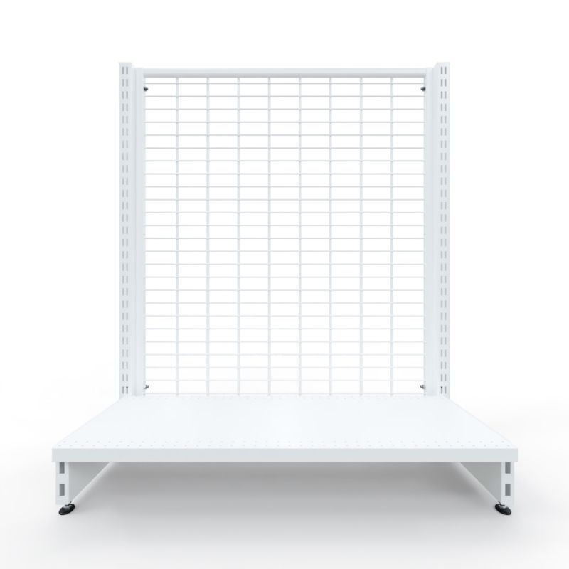 GGS112BF Fonds grille de gondole murale