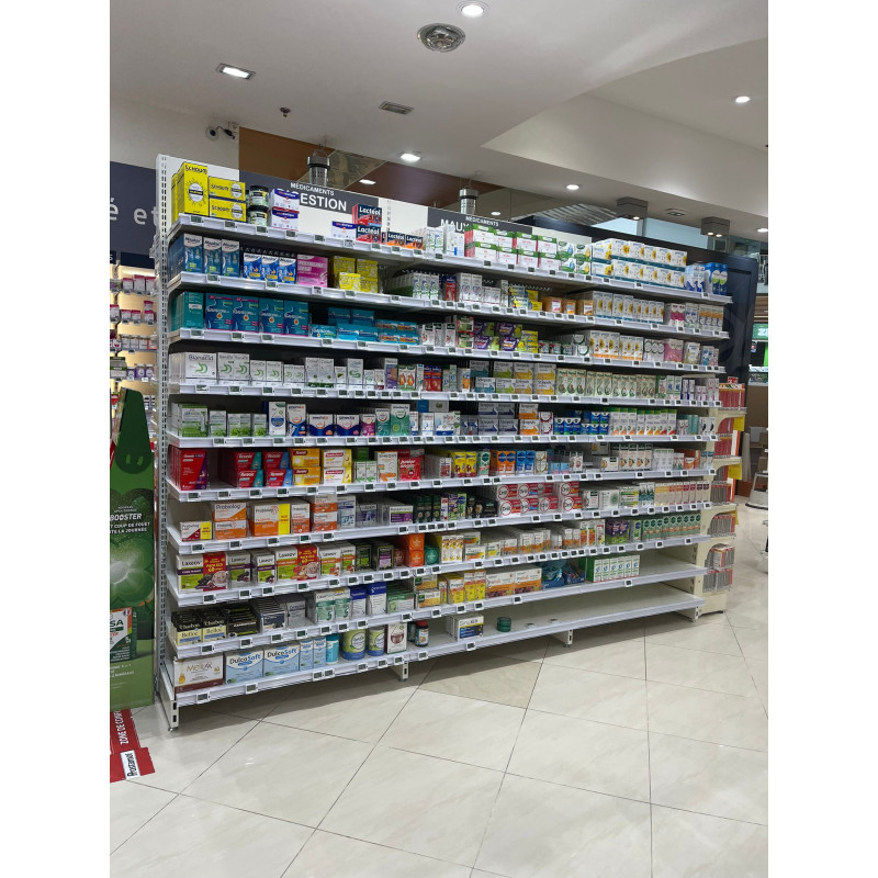 Presentation de médicaments dans une pharmacie Presentation de médicaments dans une pharmacie