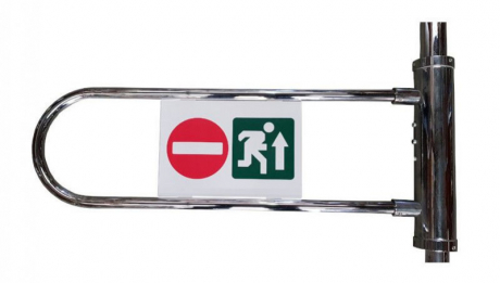 Des barres de guidage et portillons pour une circulation fluide en magasin